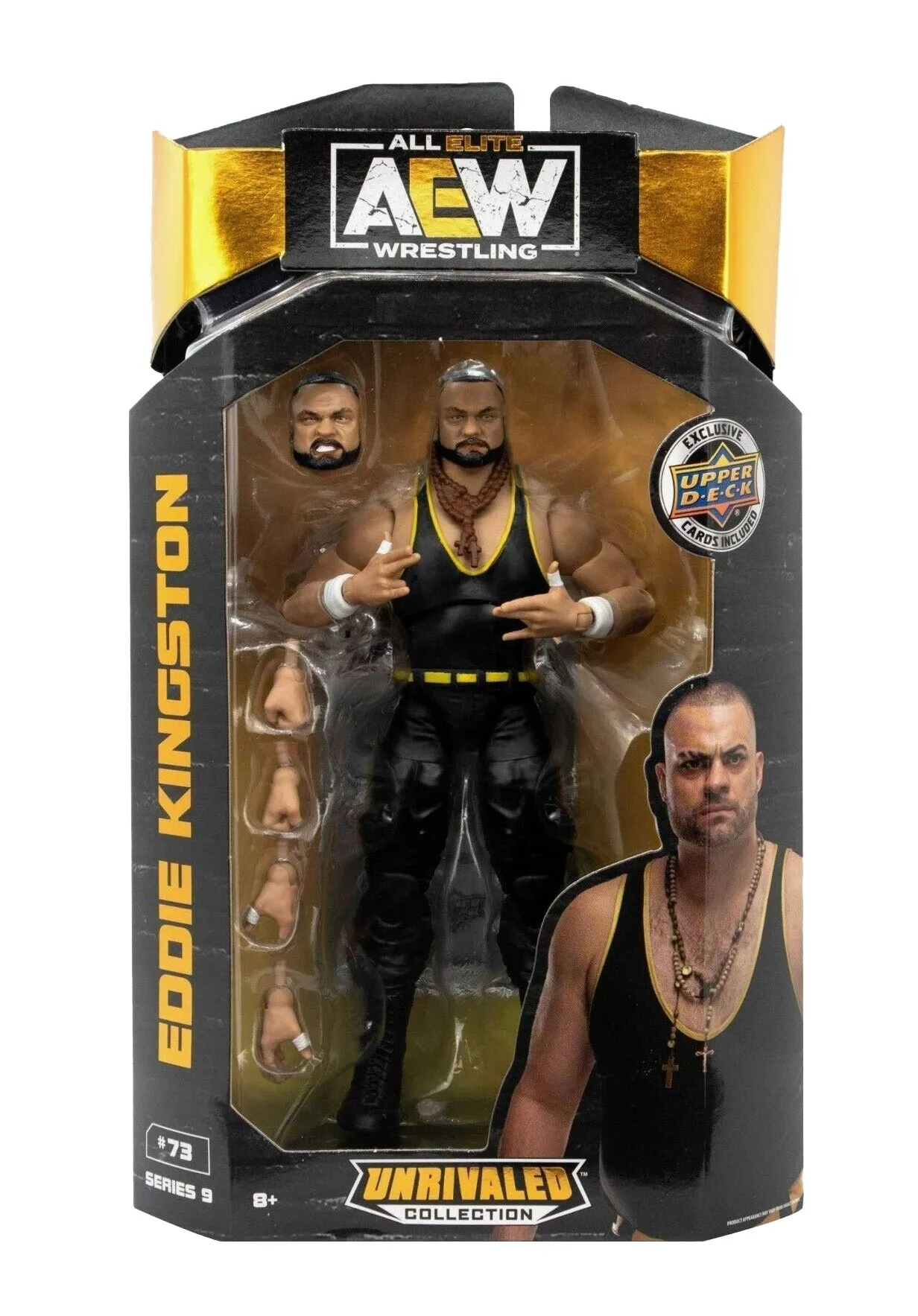 AEW : Unrivaled Series 9 : Eddie Kingston Figure