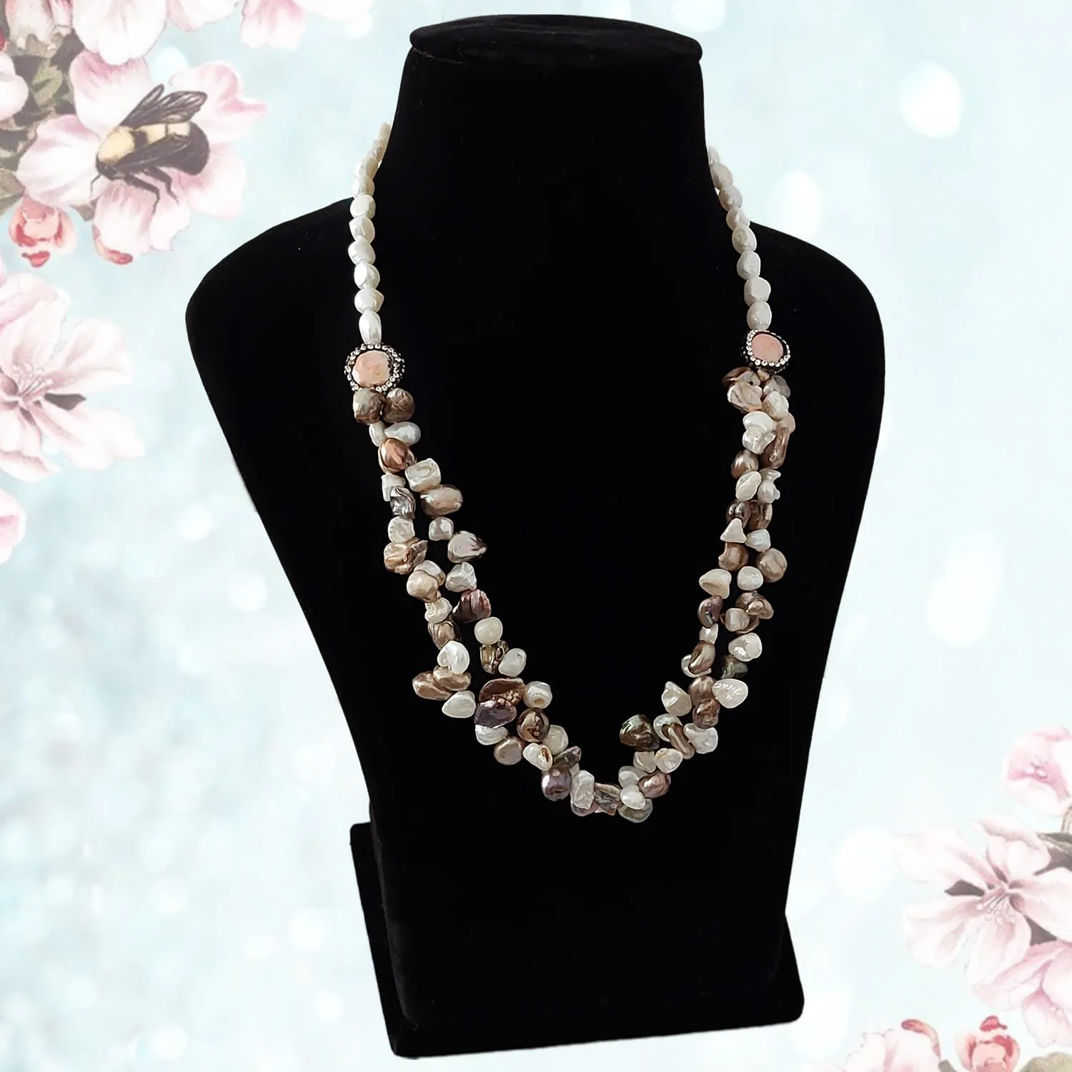 Alaina Fresh Water Pearl Necklace