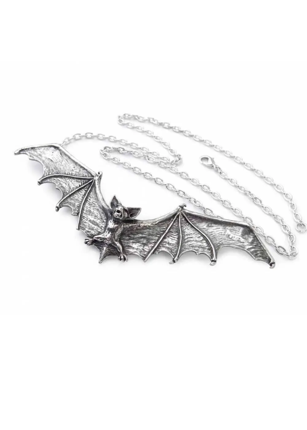 Alchemy Gothic Bat Necklace