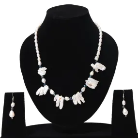 Annie Fresh Water Pearl Necklace Set