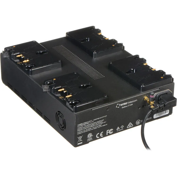 Anton Bauer LP4 Quad Gold-Mount Battery Charger