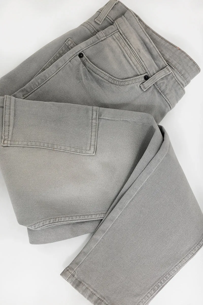 Avik Stone Grey Skinny Jeans