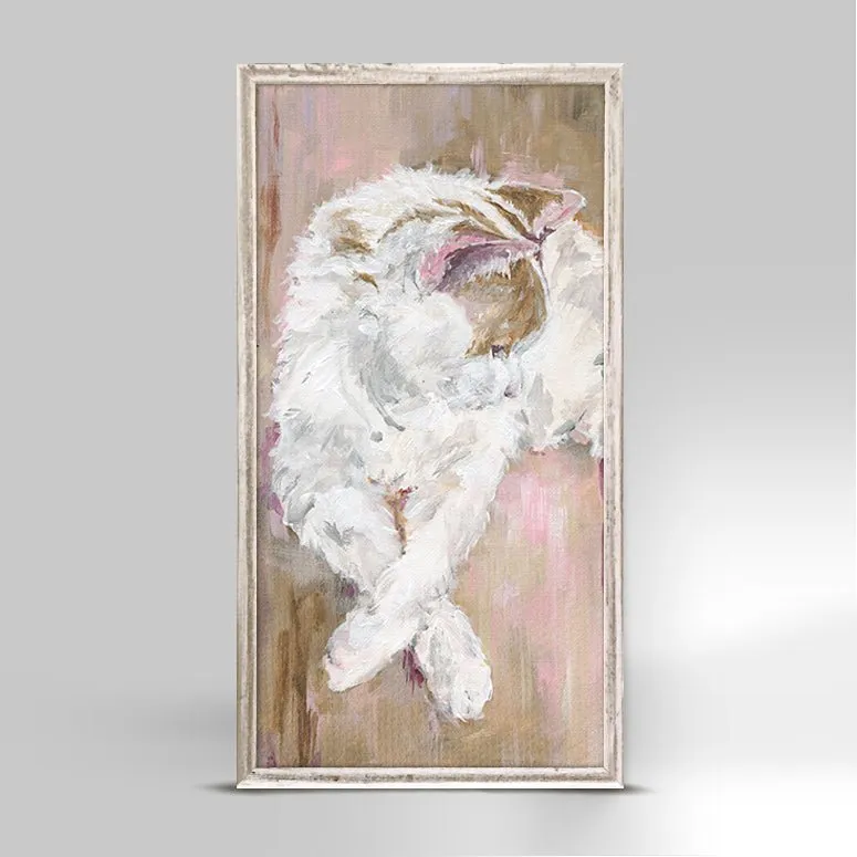 Bashful Mini Framed Canvas