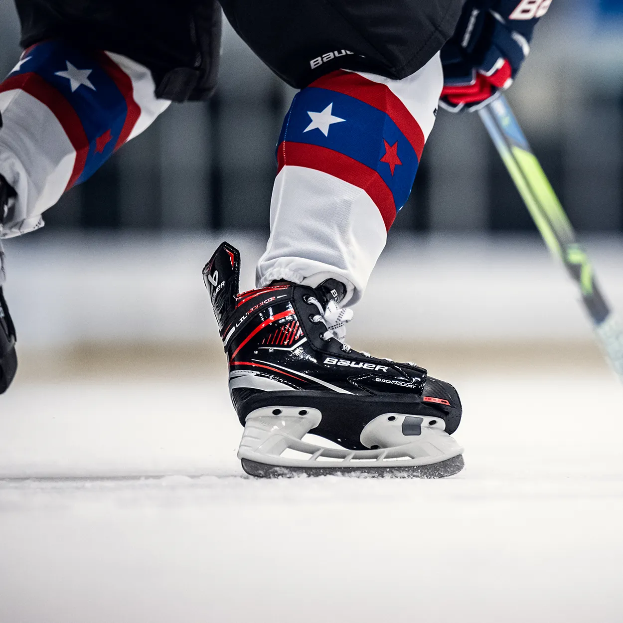 BAUER LIL' ROOKIE ADJUSTABLE SKATE YOUTH