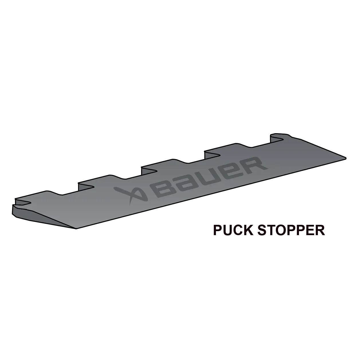 BAUER SYNTHETIC ICE TILE SINGLE SIDE EDGE PUCKSTOPPER