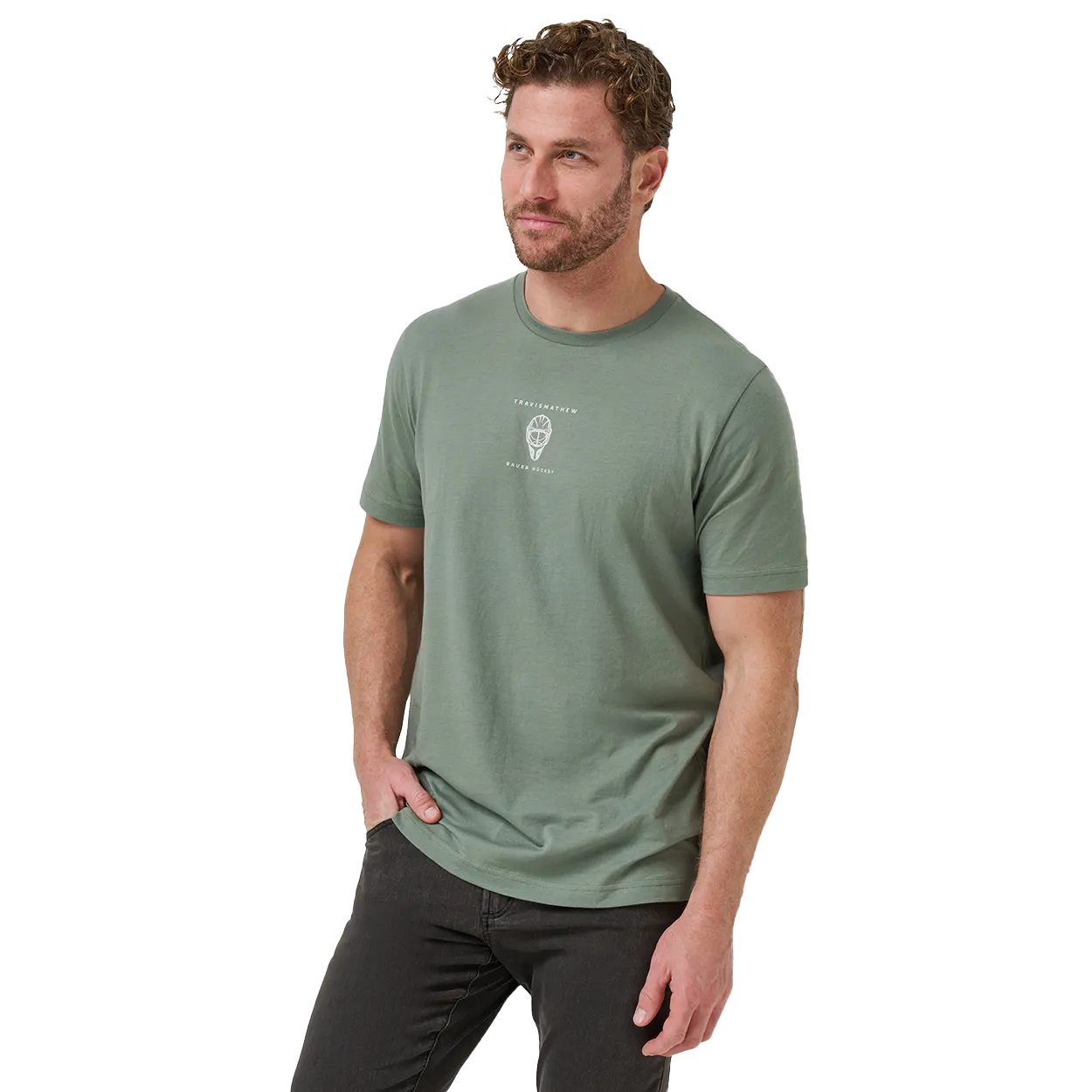 BAUER TRAVIS MATHEW GOAL POST TEE