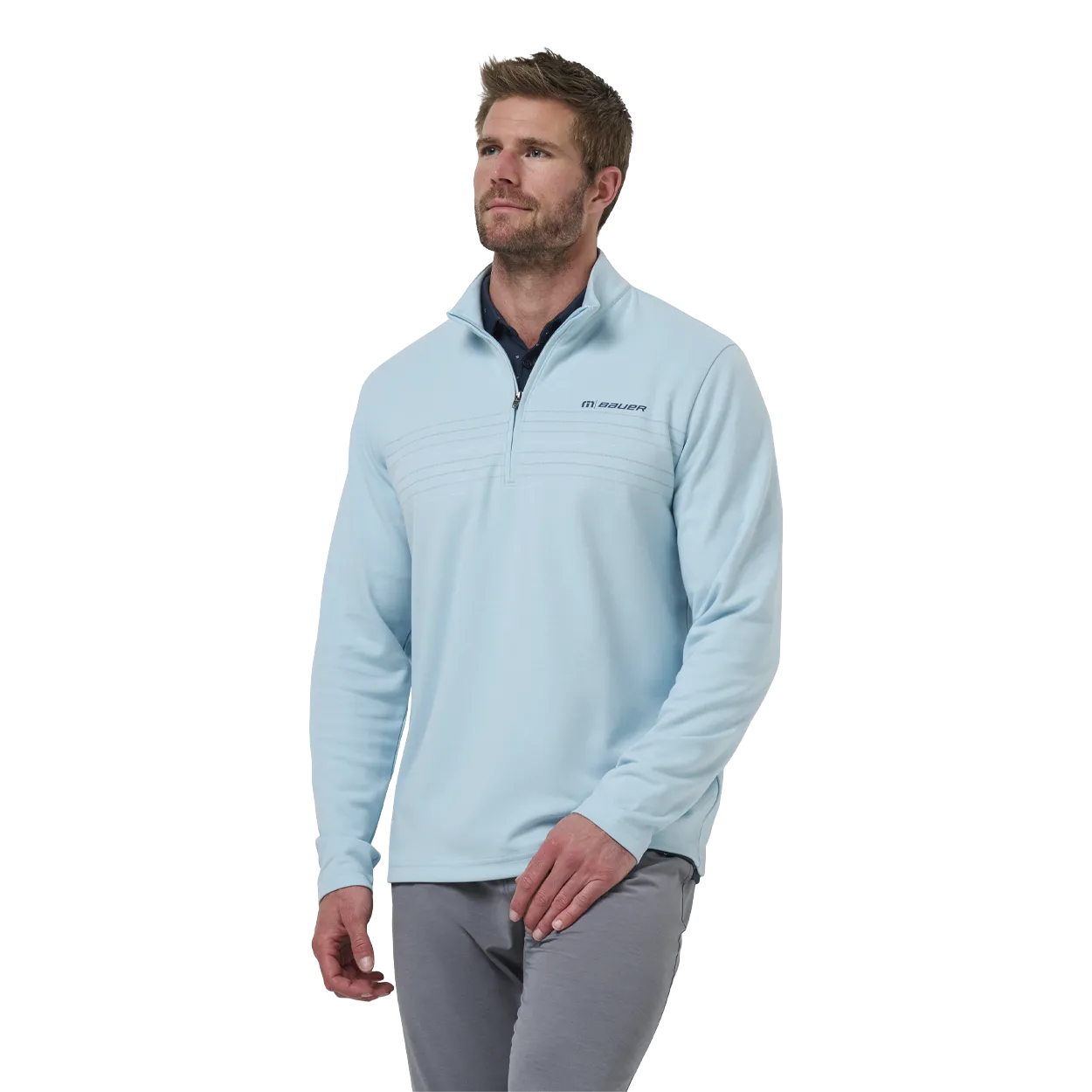 BAUER TRAVIS MATHEW SCORING CHANCE 1/4 ZIP