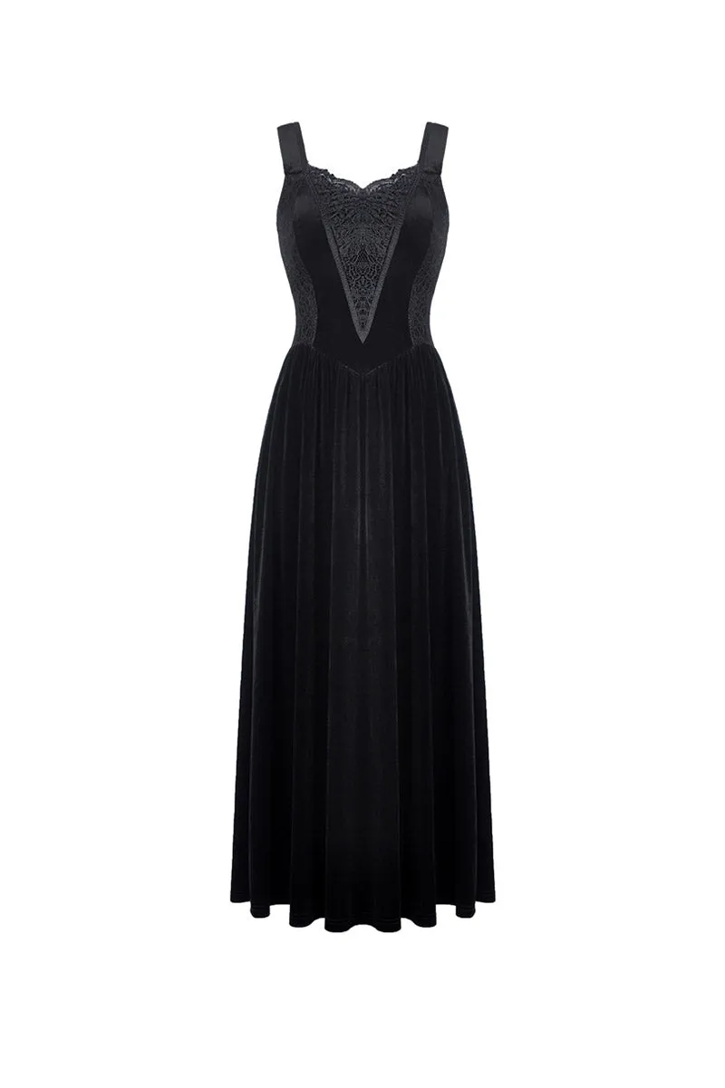 Black Bergamot Gothic Dress