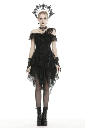 Black Saint Gothic Lace Dress