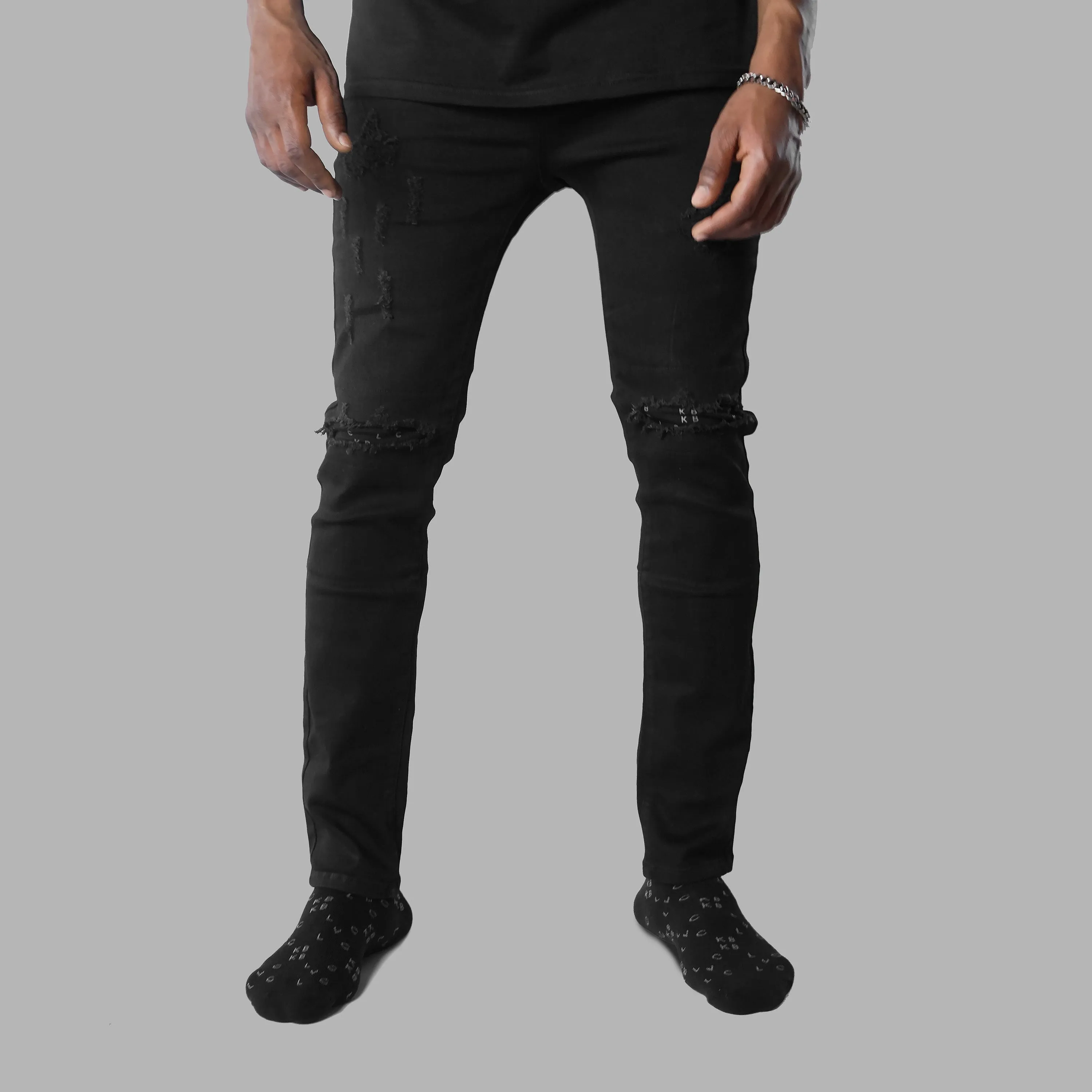 Blvck Monogram Jeans