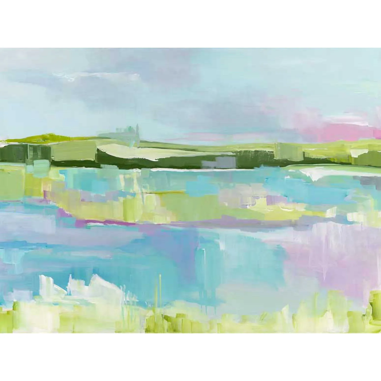 Breeze Landscape 2 Canvas Wall Art