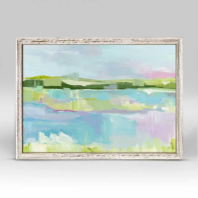 Breeze Landscape 2 Mini Framed Canvas