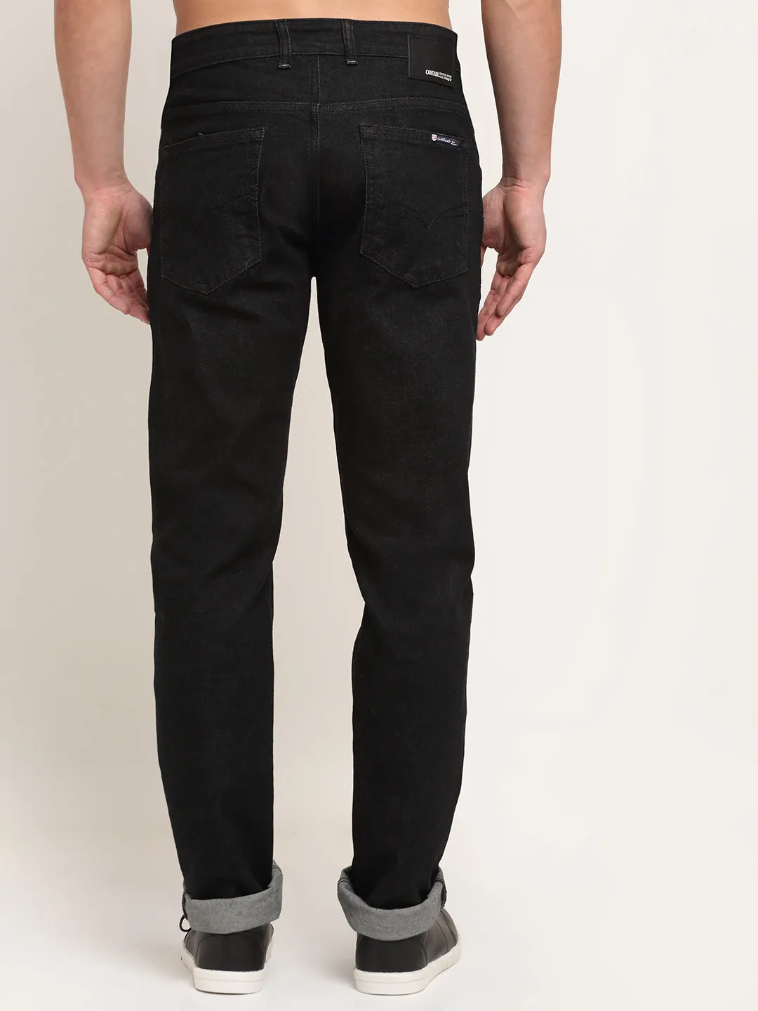 Cantabil Black Men's Jeans