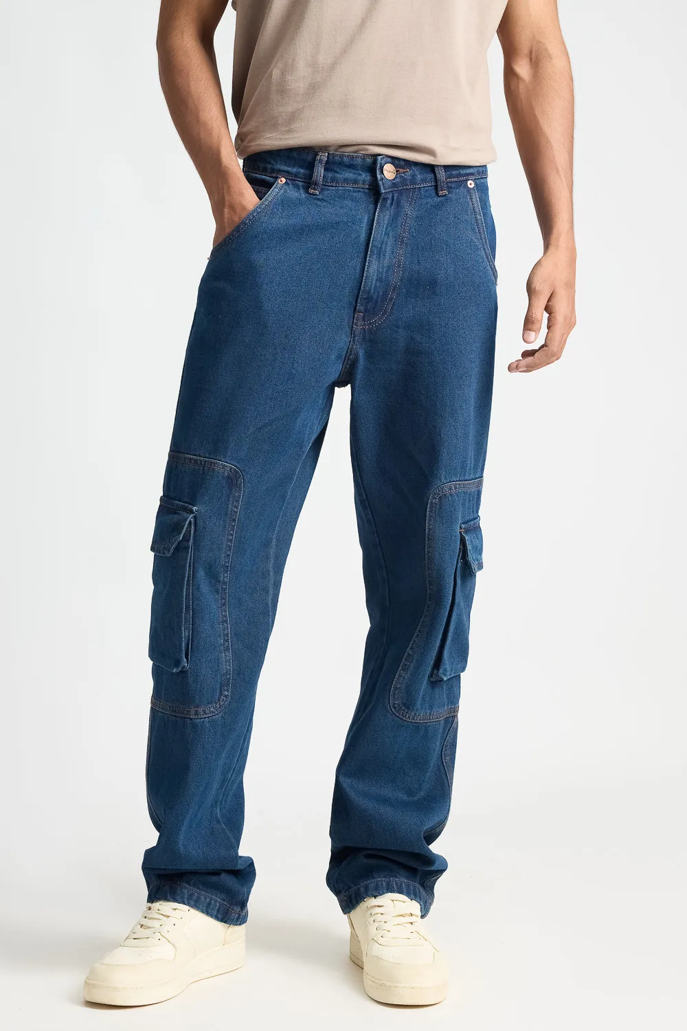 Cargo Men's Blue Jeans