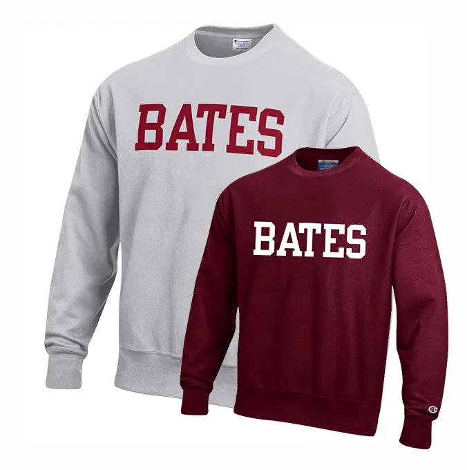 Champion Crewneck Sweatshirt with BATES imprint (2 Color Options)