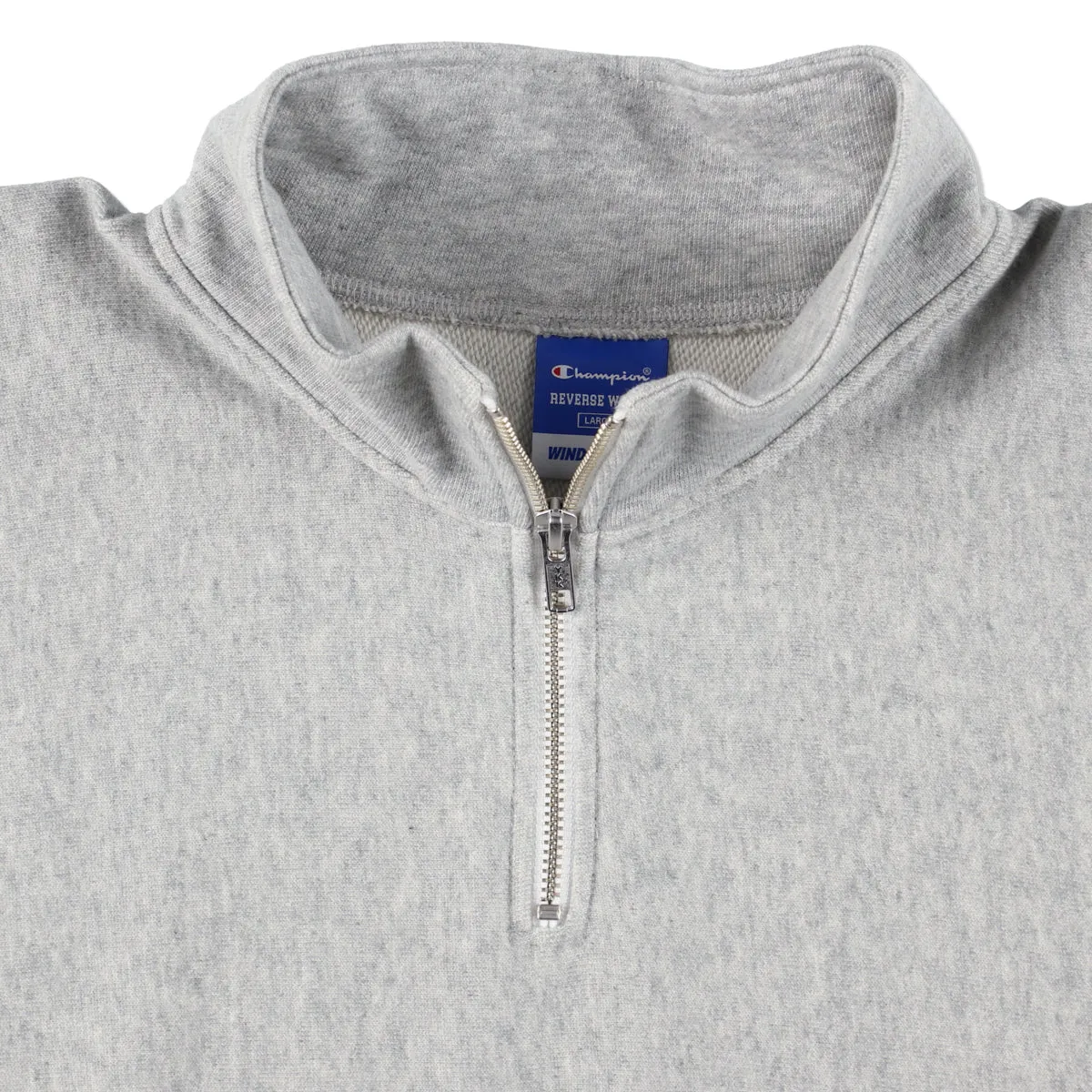 Champion x WDS REVERSE WEAVE(R) S/S HALF ZIP SWEATSHIRT / OXFORD_GRAY