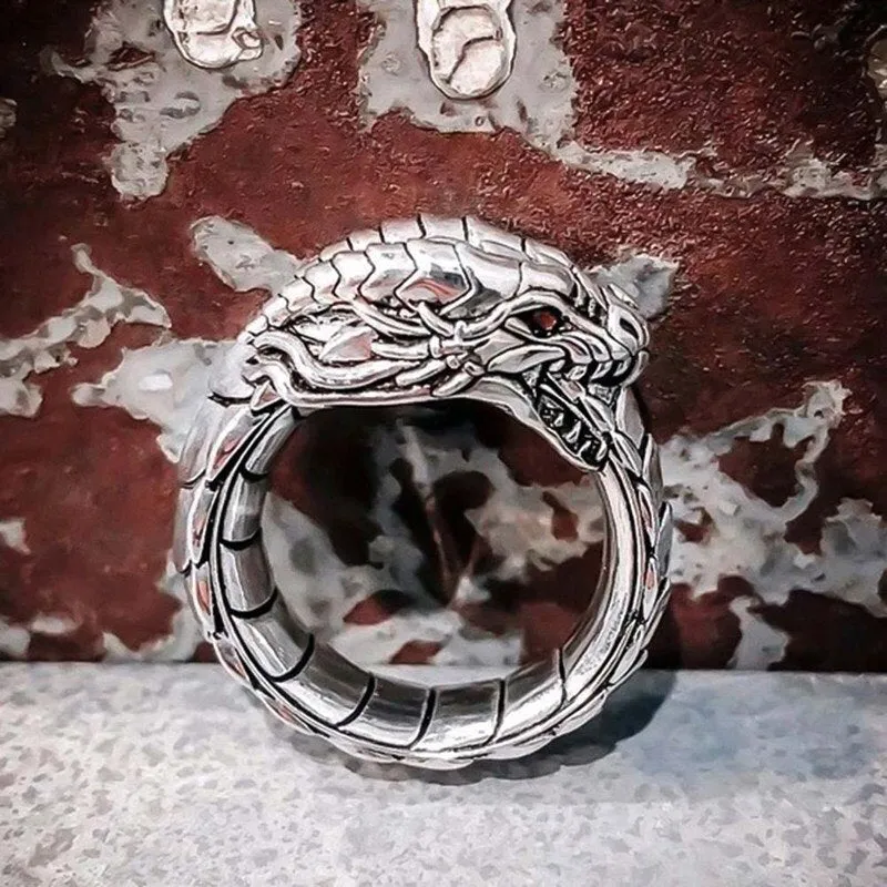 Dragon Ring / Gothic - Punk - Rock - Hip Hop - Dragon Jewelry