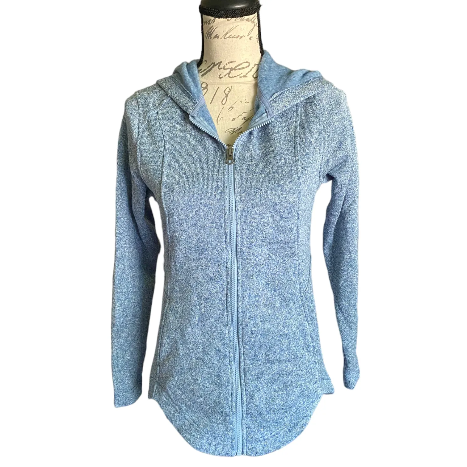 Eddie Bauer Soft Radiator Fleece Women's Jacket 2.0 X-Small NEW Blue Heather