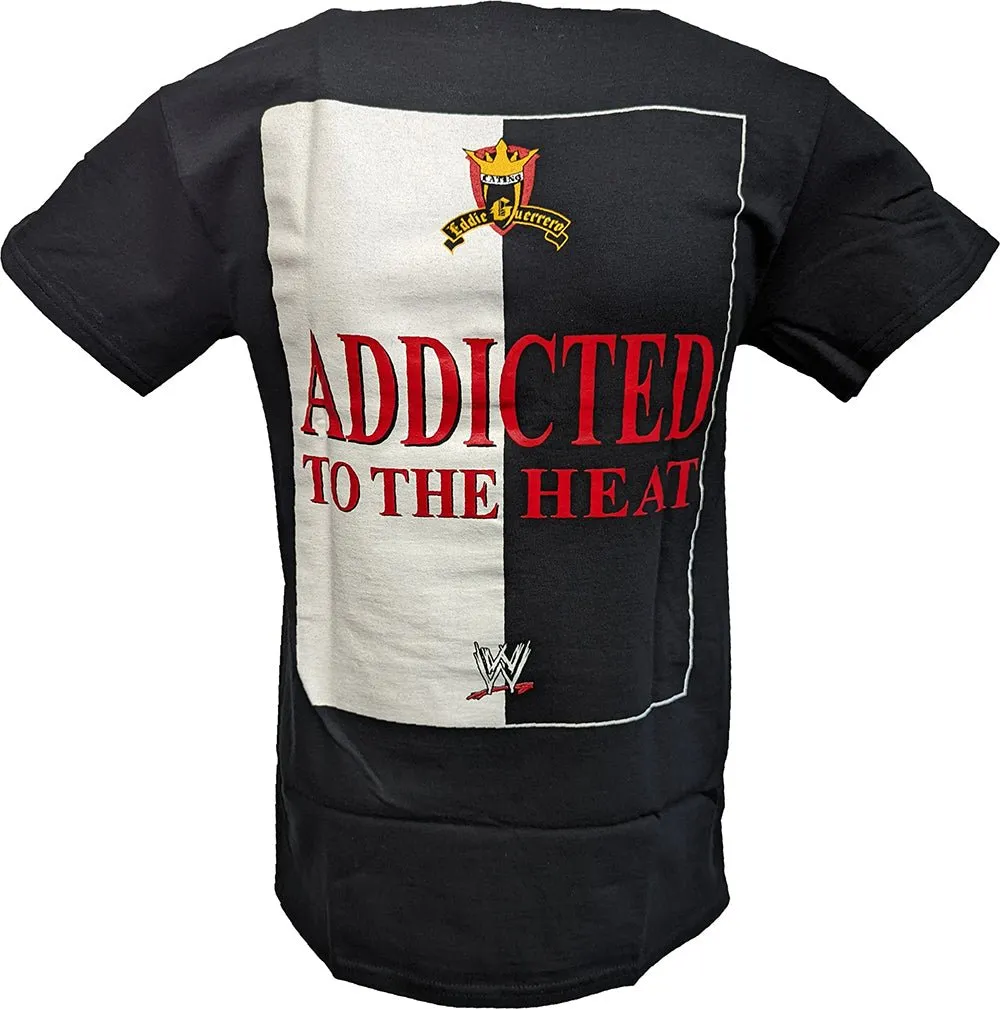 Eddie Guerrero Addicted to the Heat Championship Belt Mens Black T-shirt