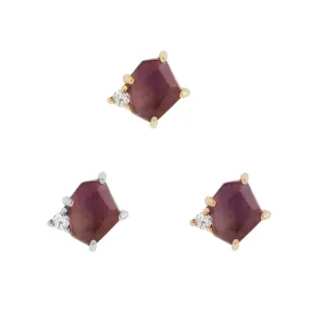 Elicit - Amethyst   CZ - Threadless End