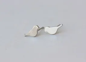 Fresh Accessories - Birds Sterling Silver Stud Earrings