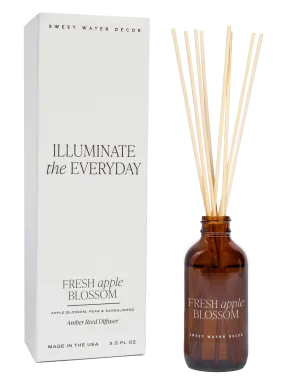 Fresh Apple Blossom Amber Reed Diffuser