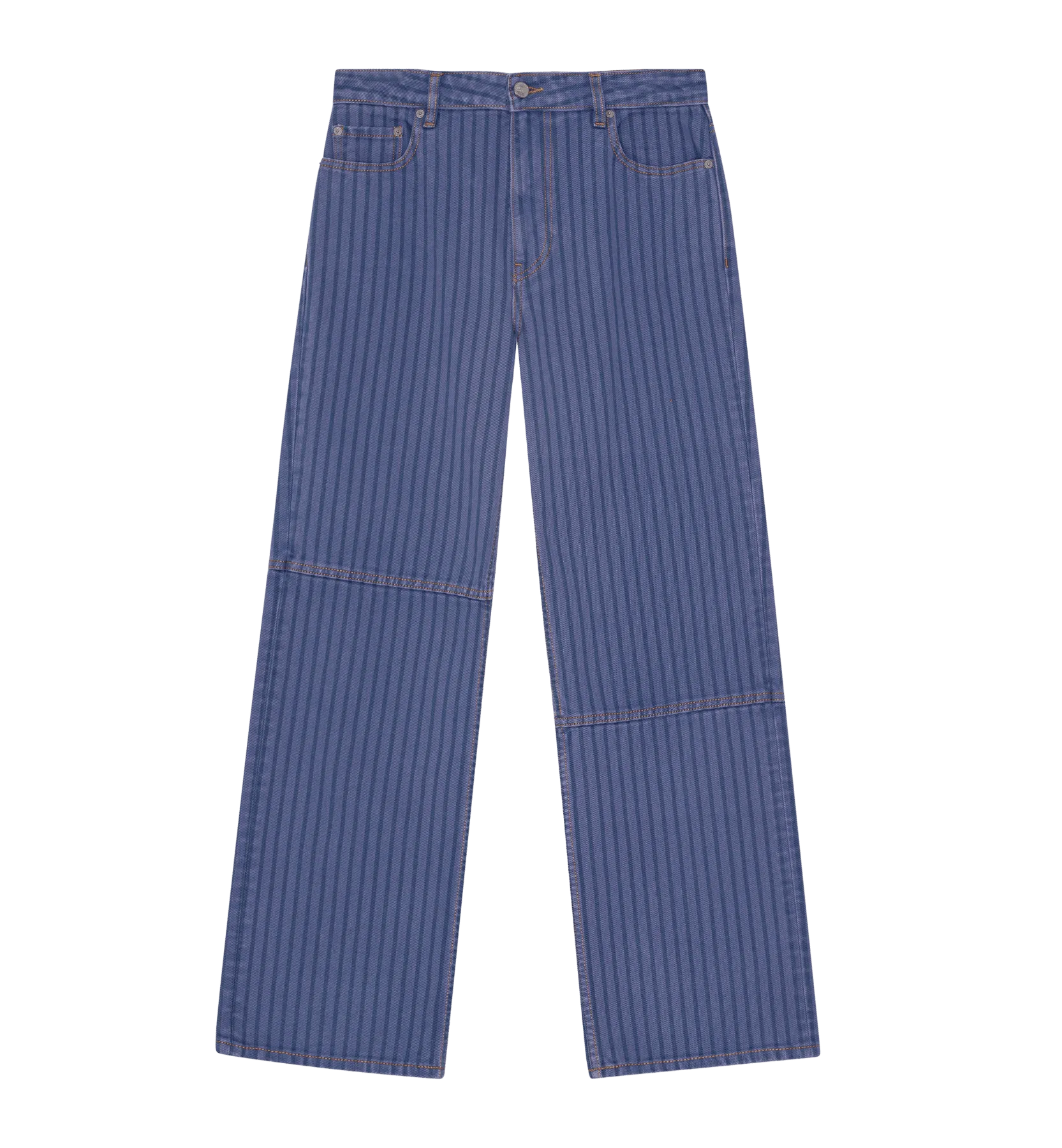 GANNI Stripe Izey Denim Jeans