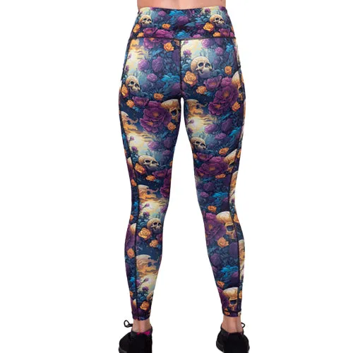 Garden of the Dead Adjustable High-Waisted Leggings for Ultimate Comfort and Style