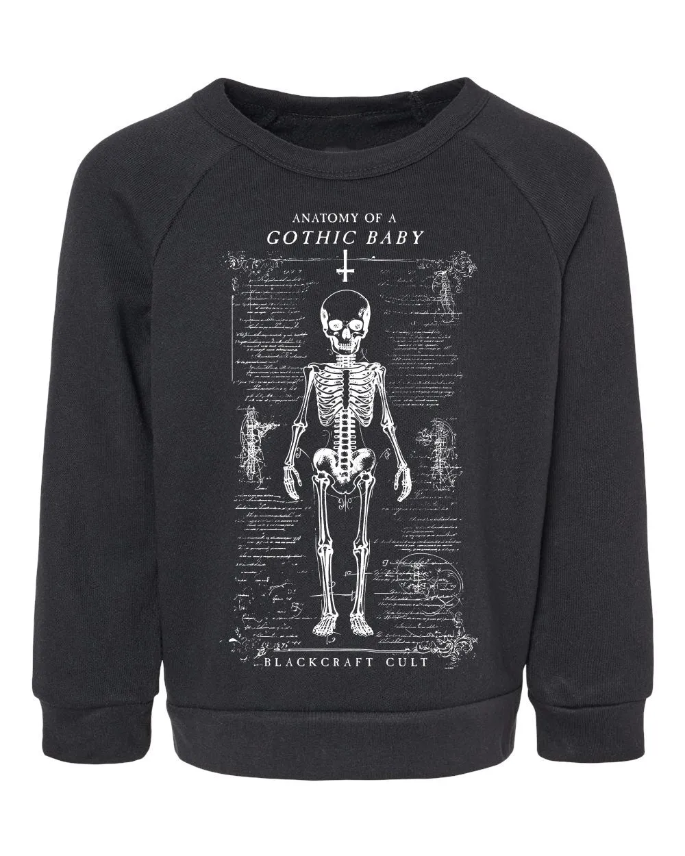 Gothic Baby Anatomy - Child's Crewneck