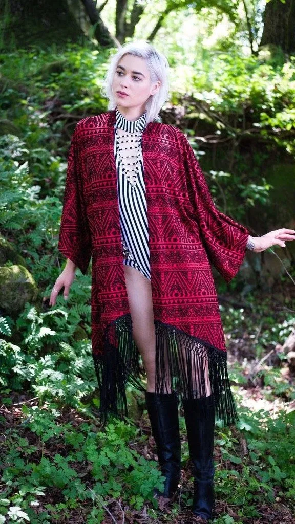 Gothic Heart Kimono