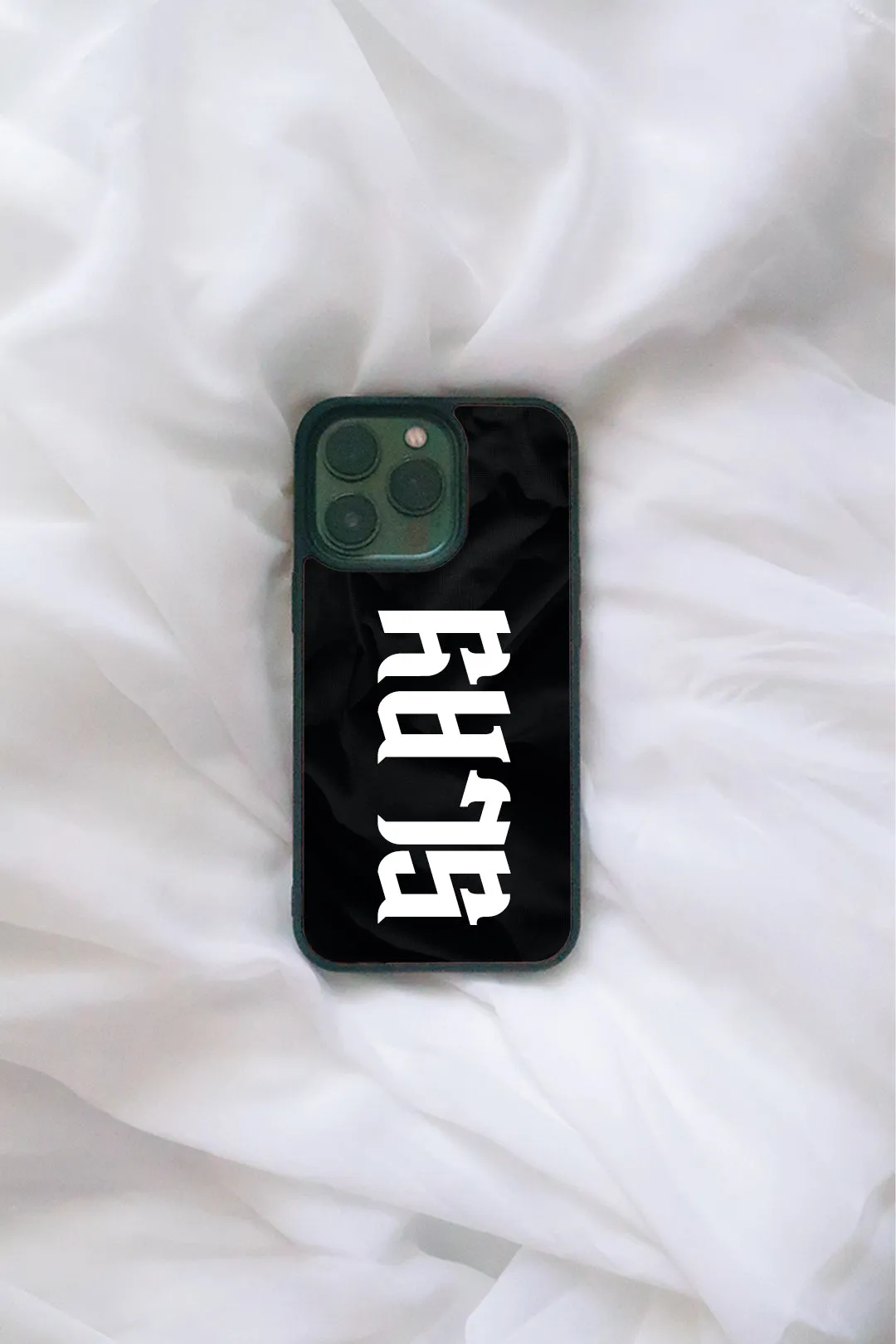 Gothic iPhone case - choose your text!