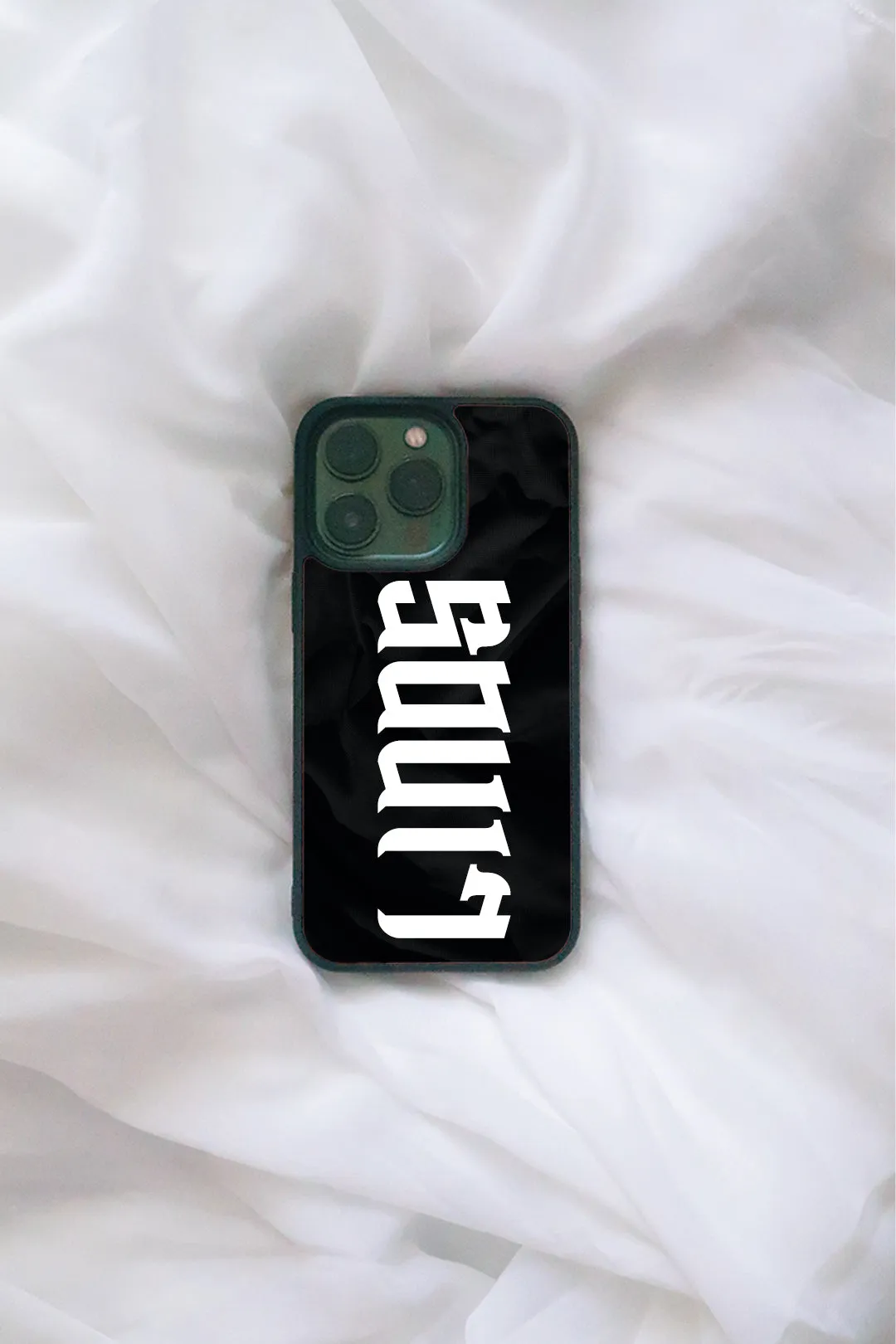 Gothic iPhone case - choose your text!