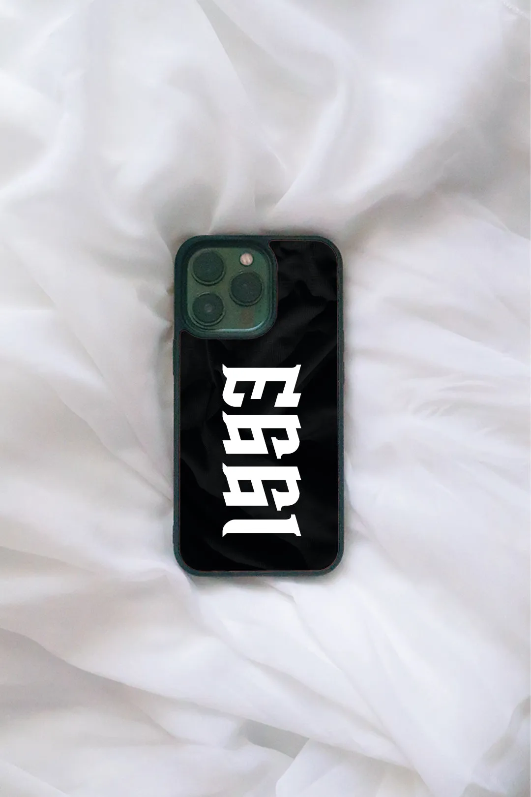 Gothic iPhone case - choose your text!