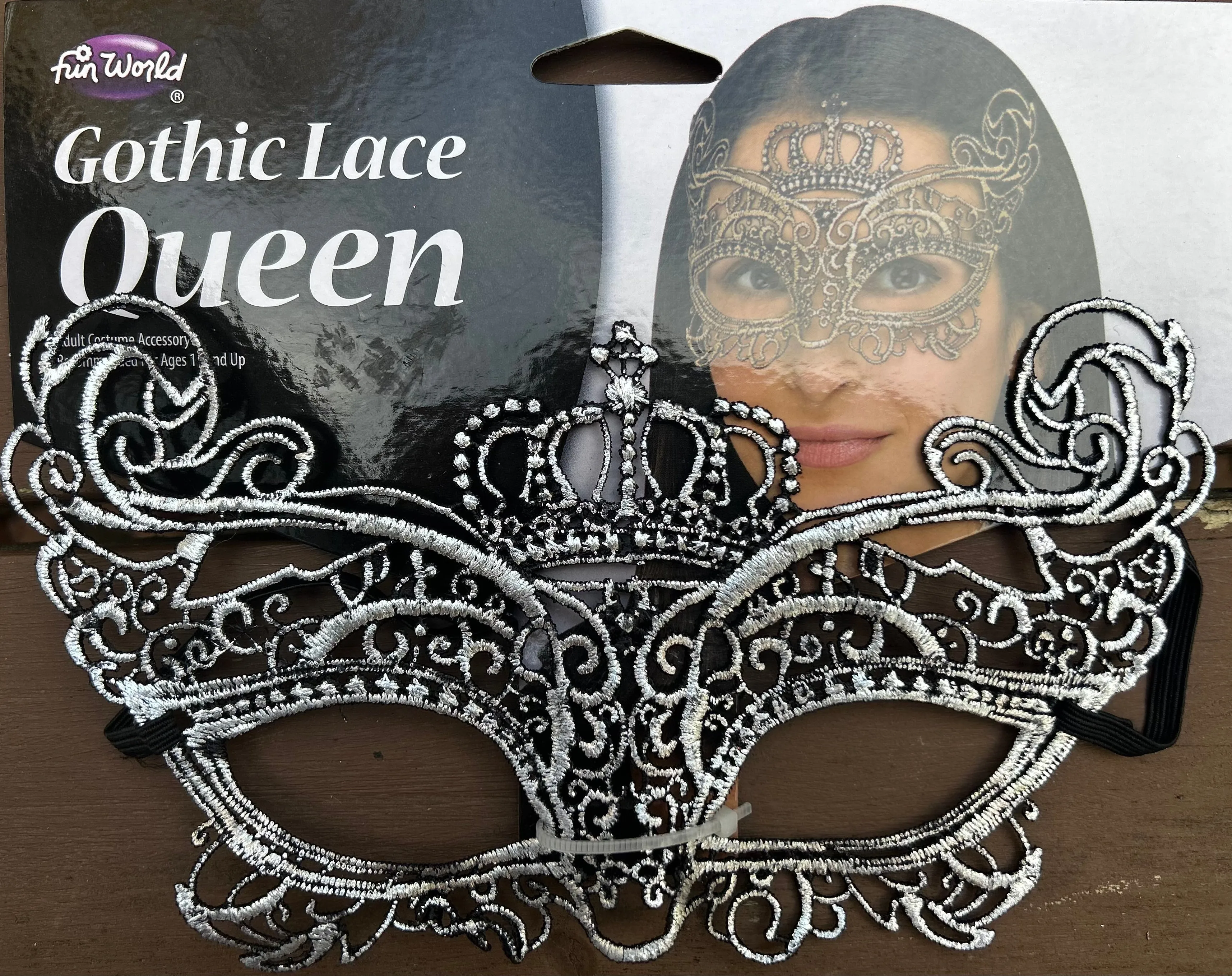 Gothic Lace Face Masks 93366