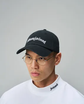 Gothic Logo Embroidered Washed Dad Hat