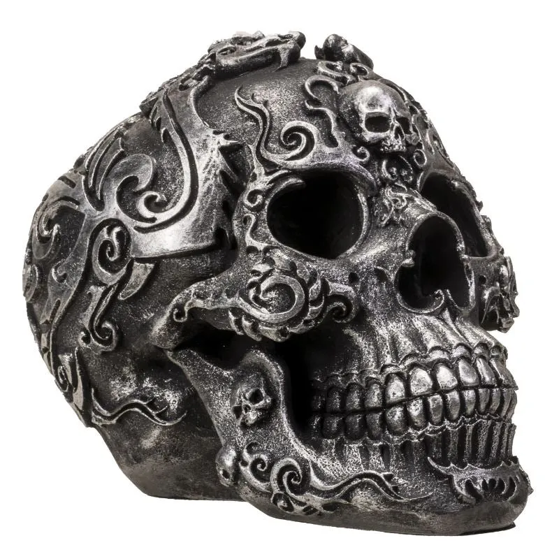 Gothic Skull Statue