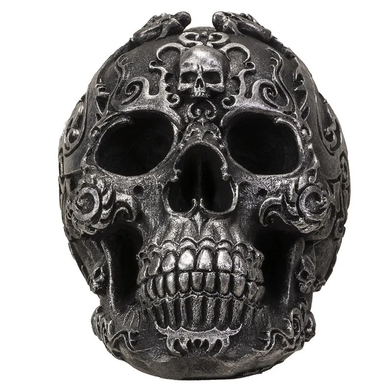 Gothic Skull Statue