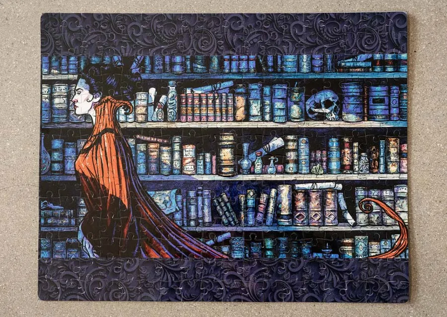 Gothic Vampire by Scott Christian Sava - 252 Piece Jigsaw Puzzle