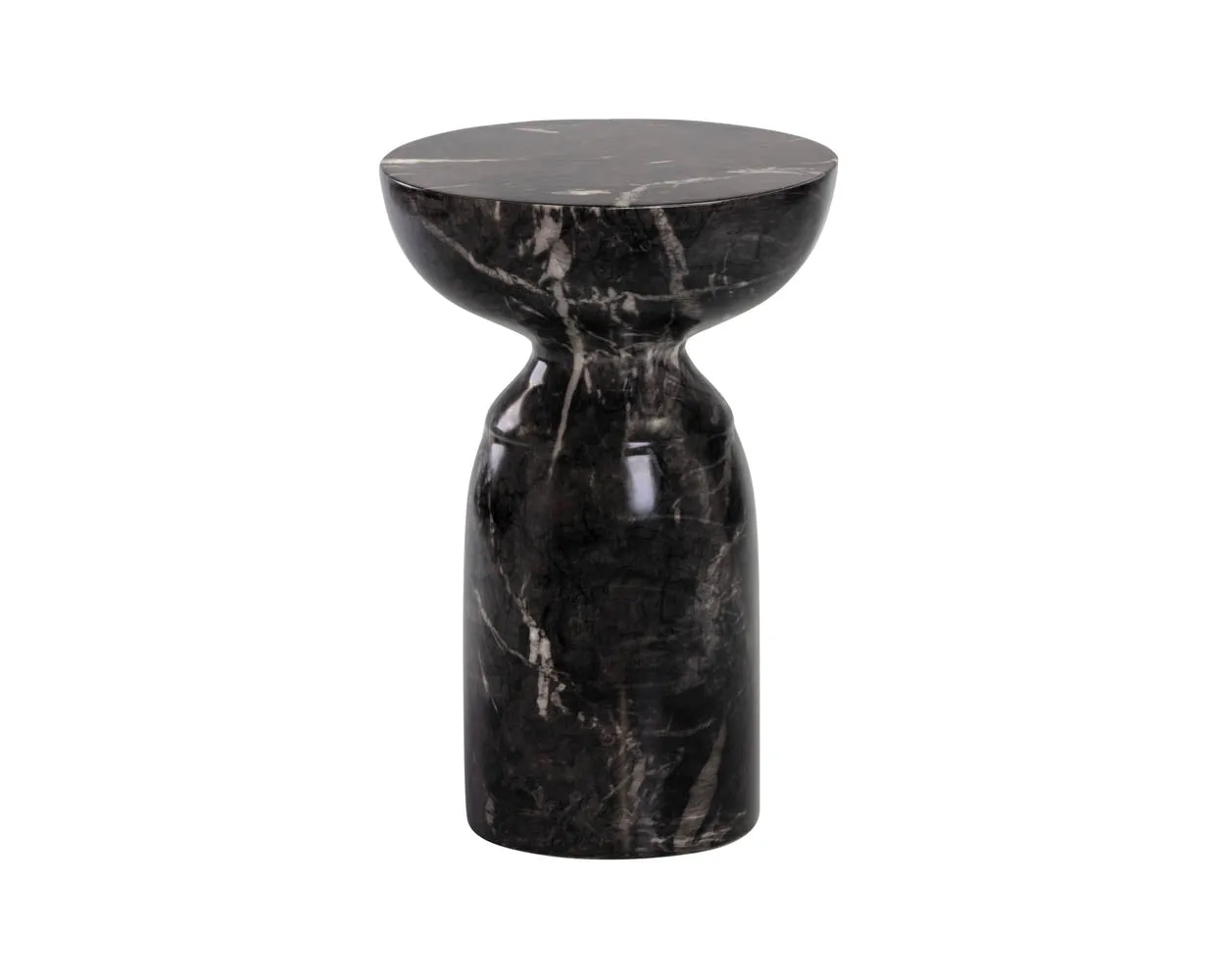 Goya End Table - Marble Look