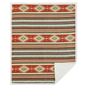 Hi End Accents Del Sol Aztec Design Throw