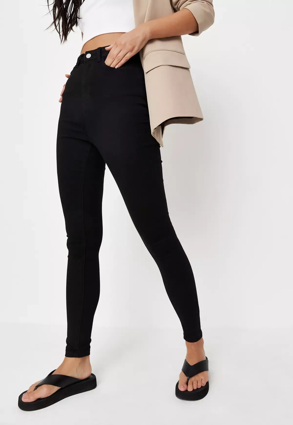 Jet Black Fit Skinny Jeans