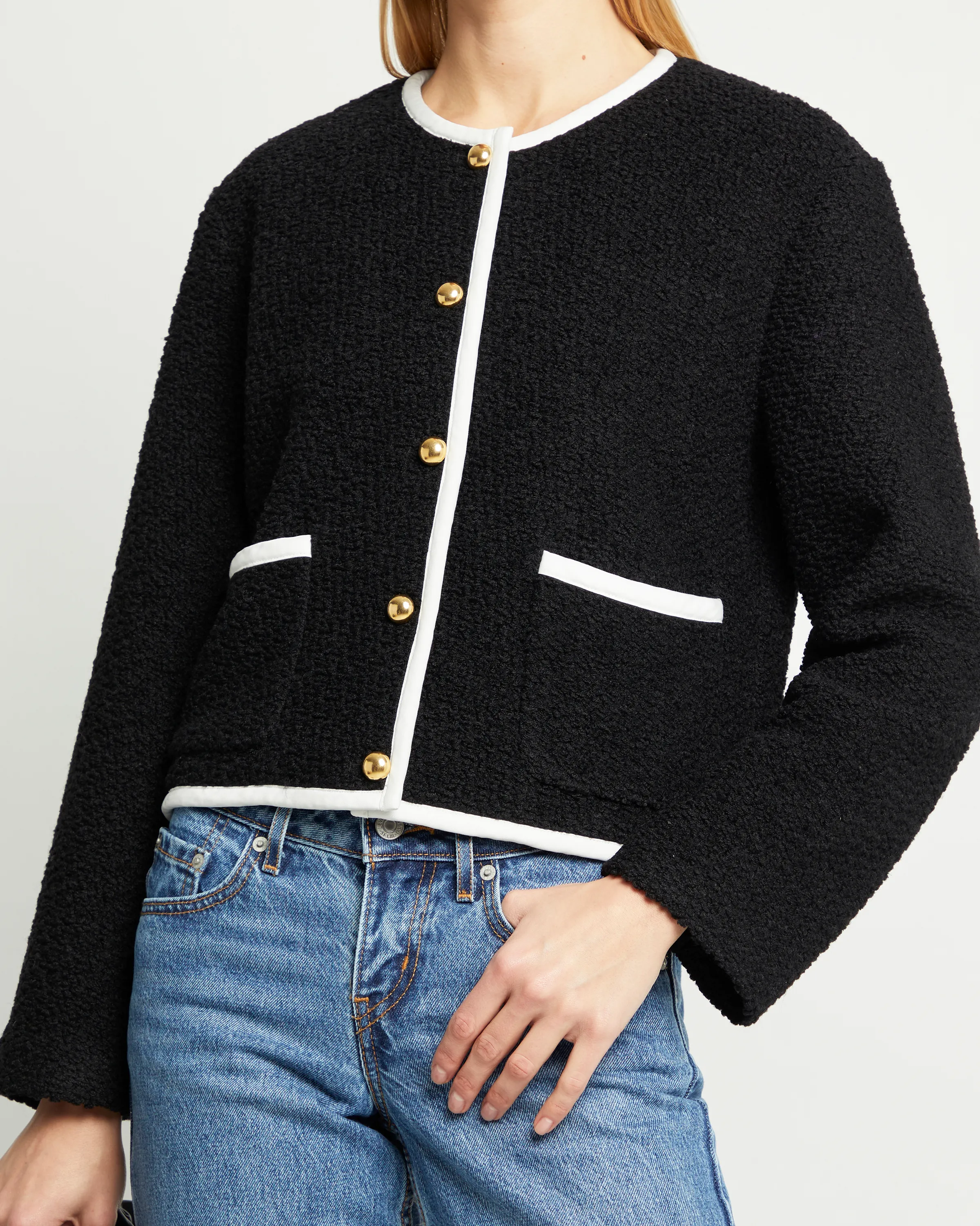 Joe Relaxed-fit Cropped Jacket