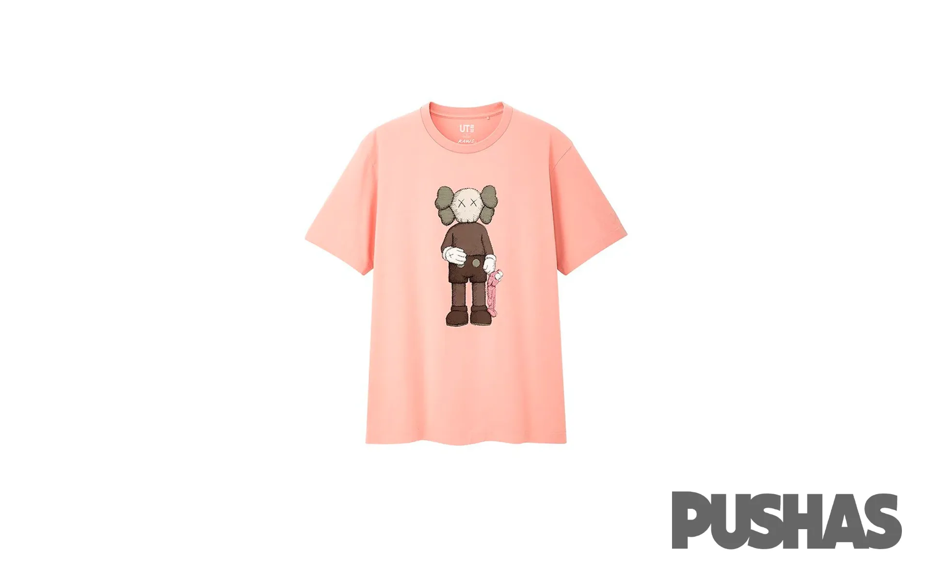 KAWS x Uniqlo Companion T-Shirt 'Pink' (2019)