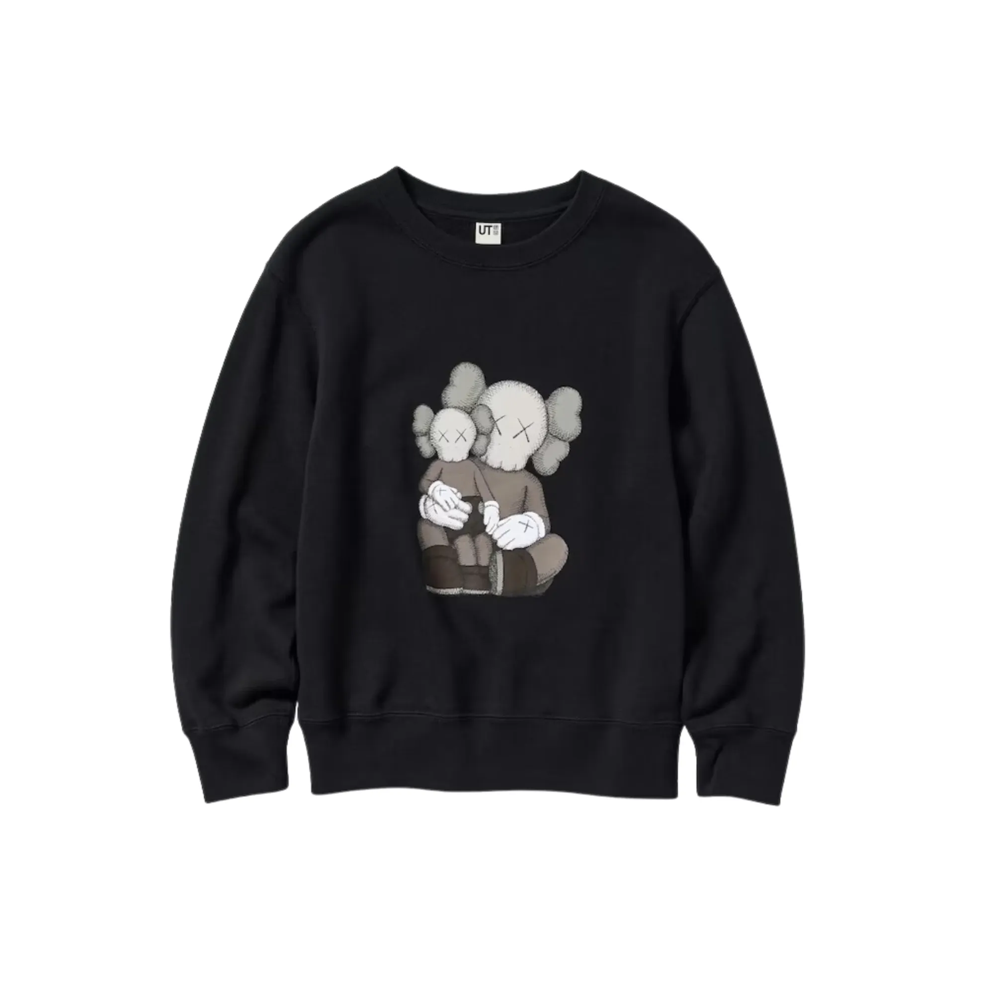 KAWS x Uniqlo Longsleeve Sweatshirt "Black"