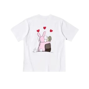 KAWS x Uniqlo x Warhol Hug T-shirt White