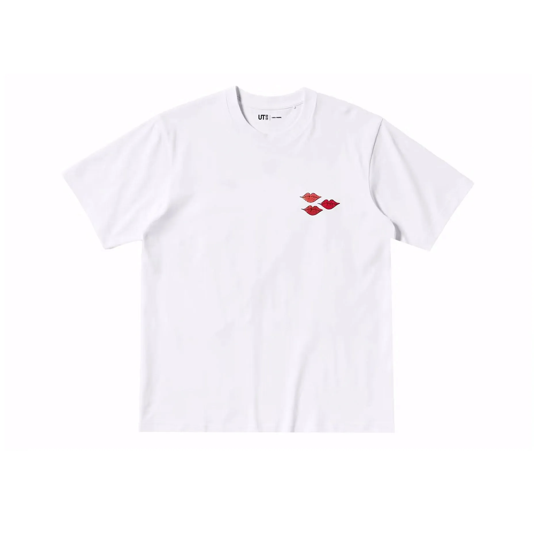 KAWS x Uniqlo x Warhol Hug T-shirt White