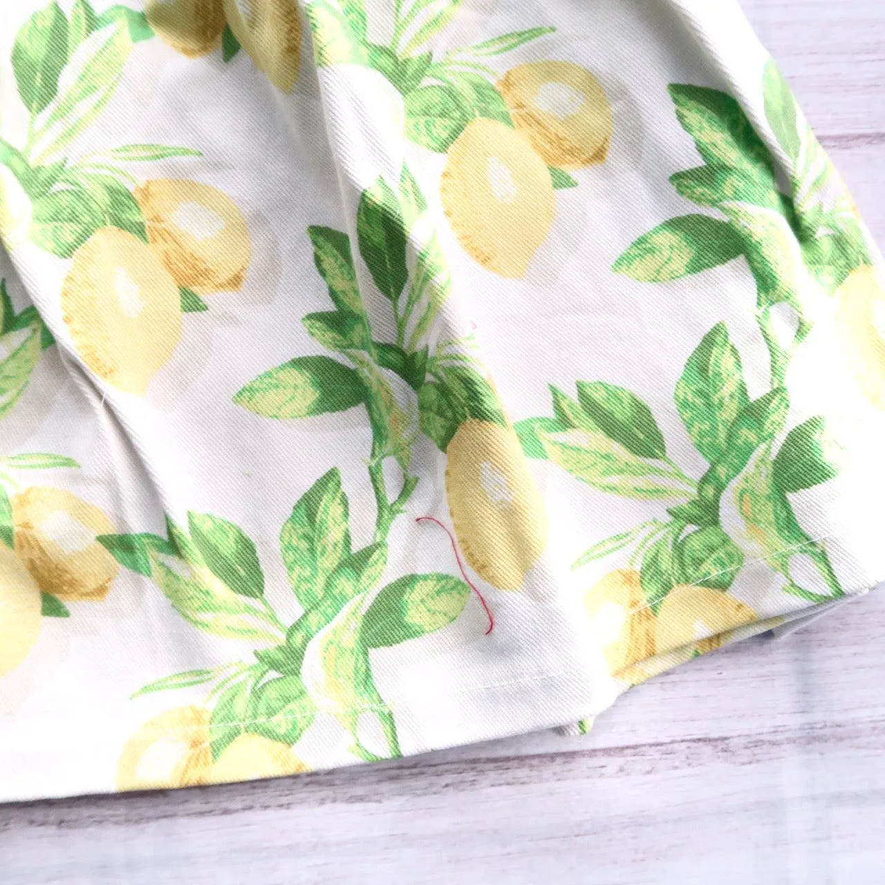 Lotus Dress in Fresh Lemons