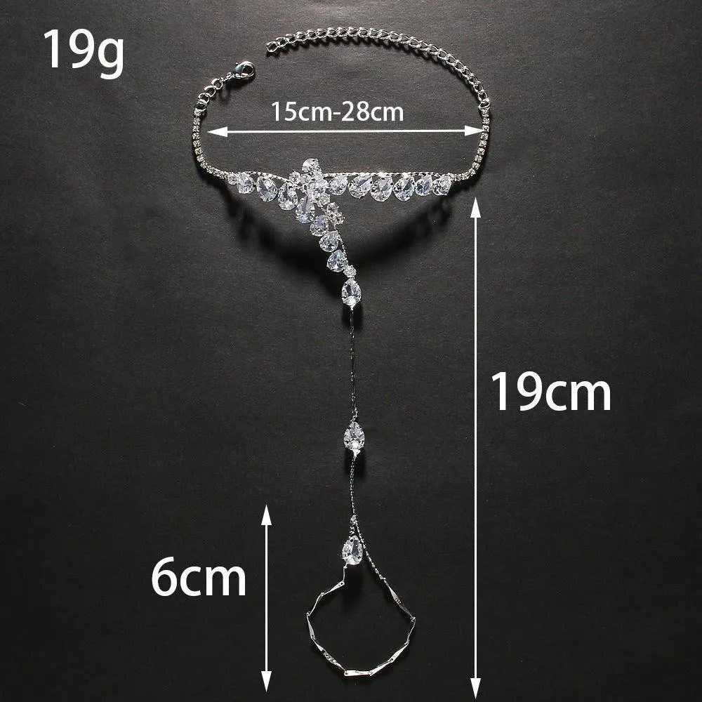 MAC131  Water Drop Zircon High-end Bracelet