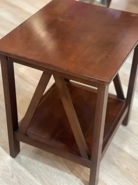 Mahogany Craftsman End Table