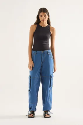 Mel Low Slouchy Cargo Jean